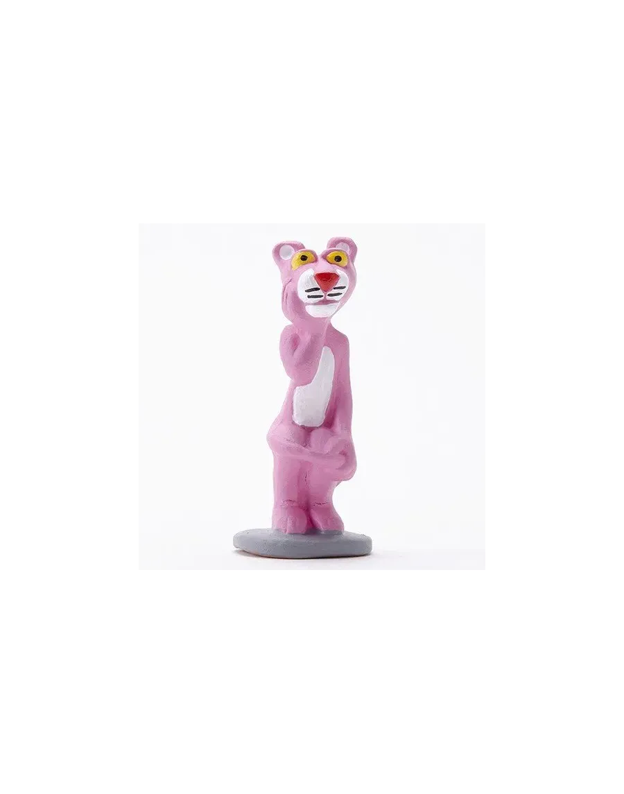 High-Quality Pink Panther Caganer Figurine - Buy Now