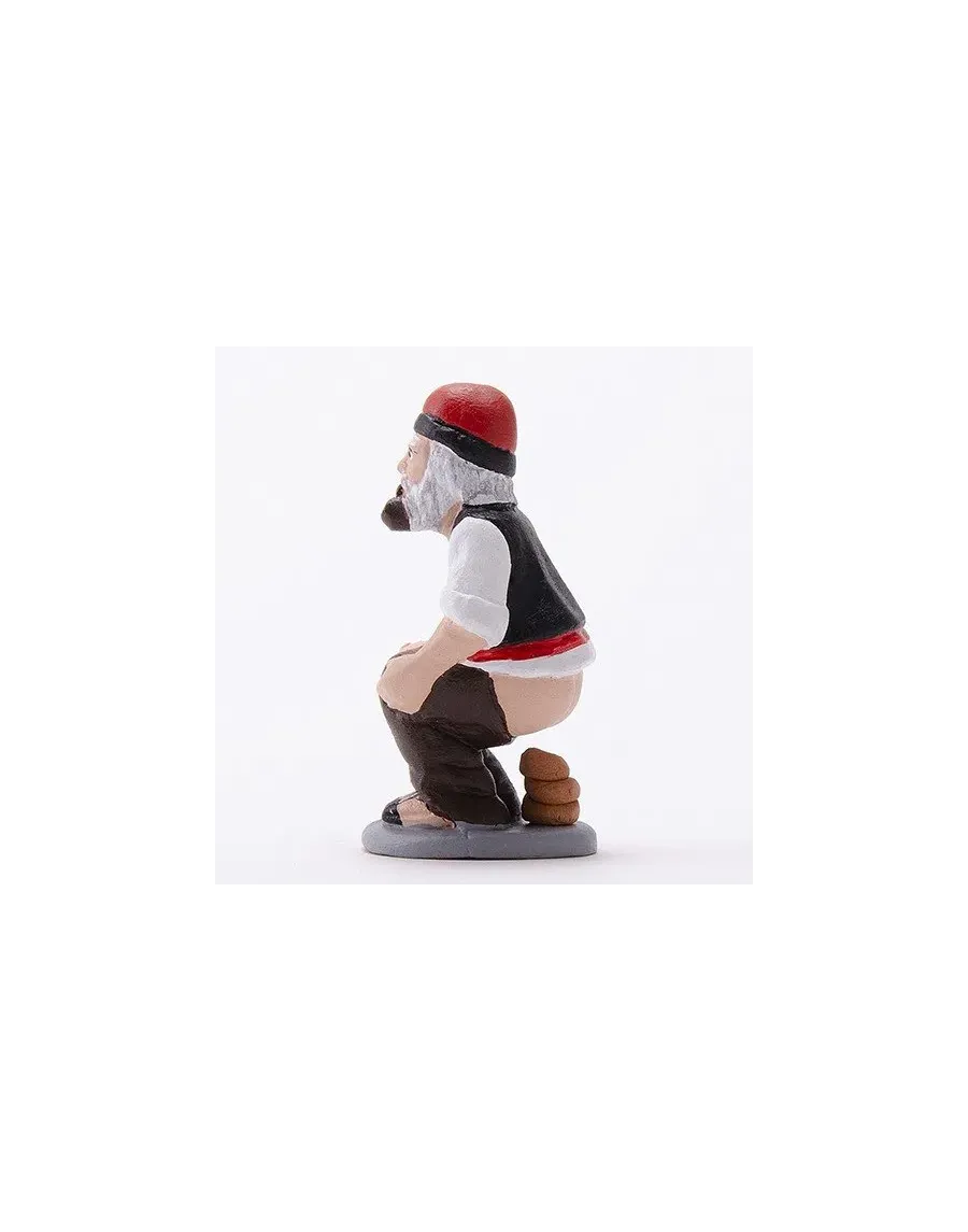 Figurine de grand-père paysan catalan Caganer de haute qualité avec pipe - Acheter