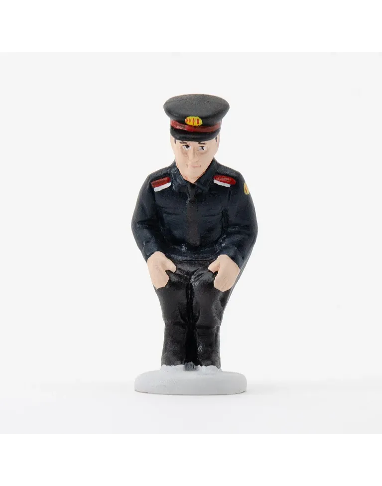 Figura de Caganer Mosso d'Esquadra de Alta Calidad - Compra Ahora