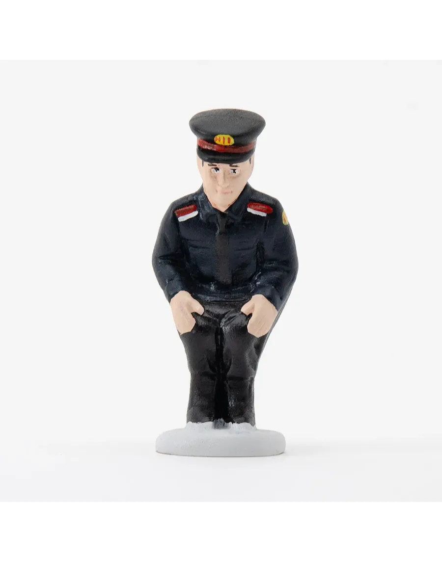 Figura de Caganer Mosso d'Esquadra de Alta Calidad - Compra Ahora