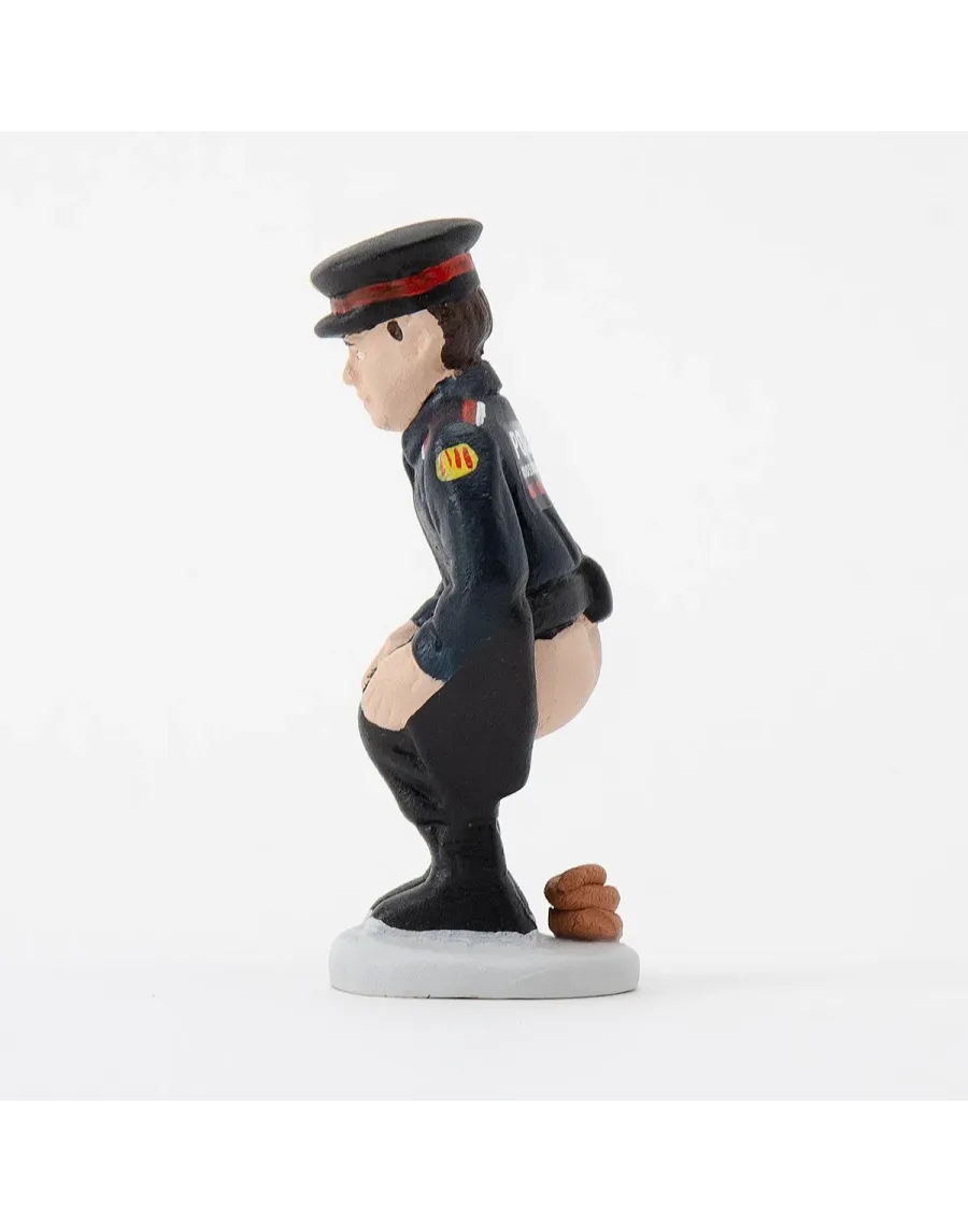 Figura de Caganer Mosso d'Esquadra de Alta Calidad - Compra Ahora