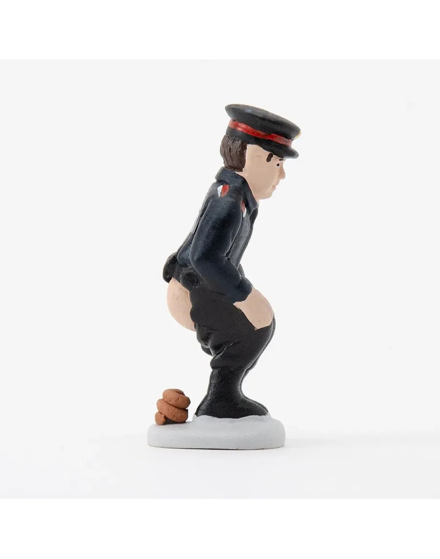 Figura de Caganer Mosso d'Esquadra de Alta Calidad - Compra Ahora