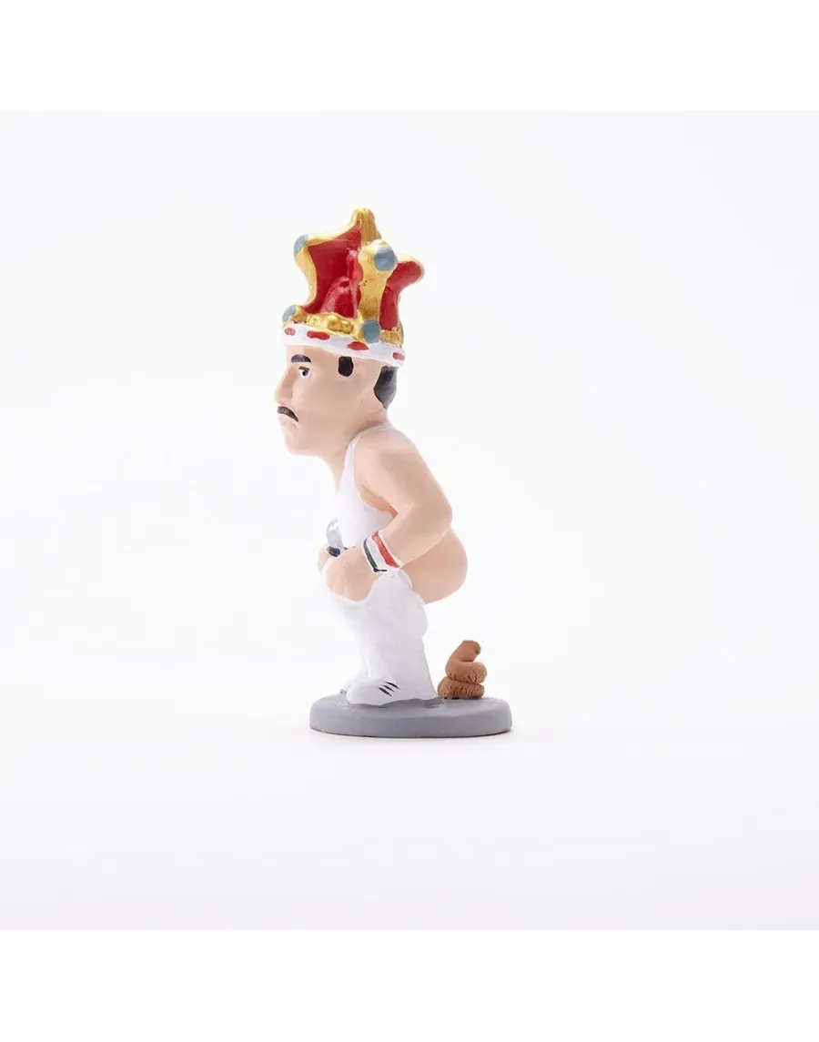 Figurine Freddie Mercury Caganer de haute qualité avec couronne - Achetez maintenant