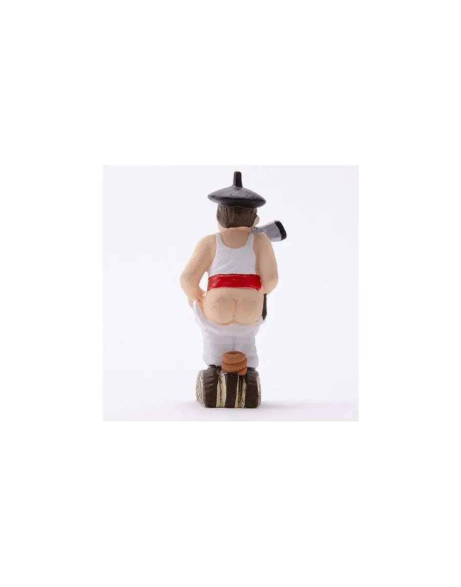 Hochwertige baskische Holzspalter-Caganer-Figur – Jetzt kaufen
