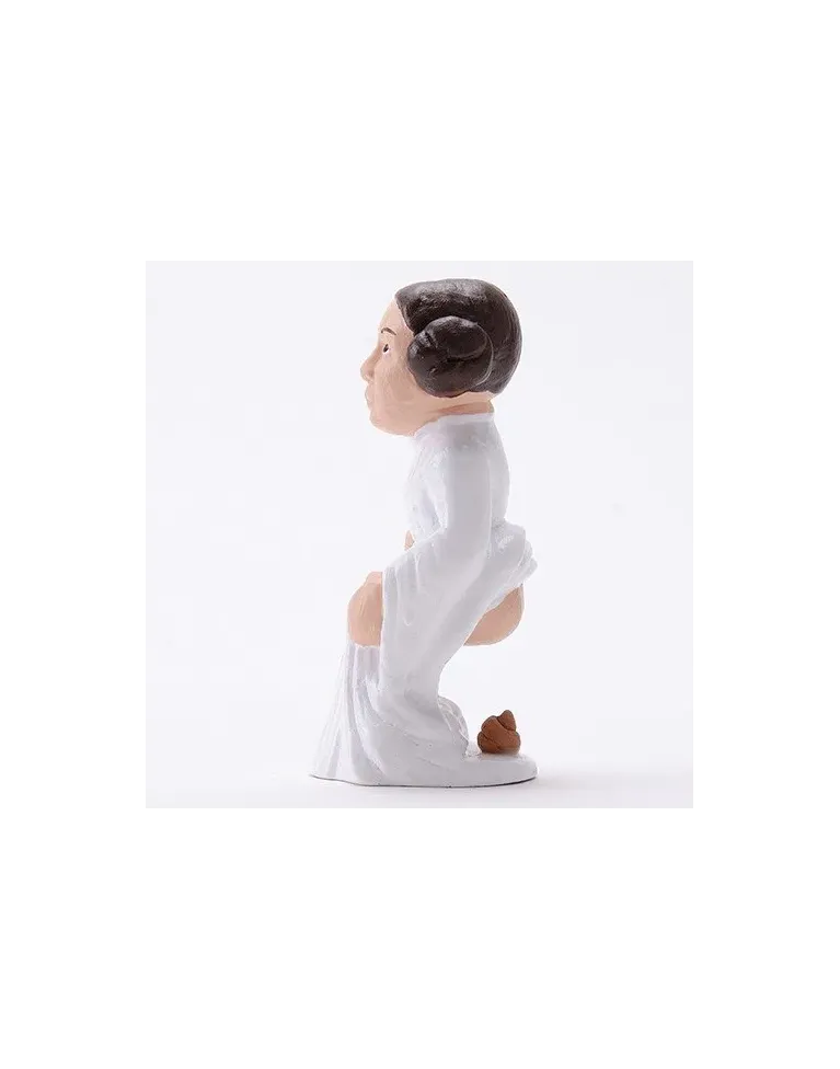 High-Quality Princess Leia Caganer Figurine - Buy Now