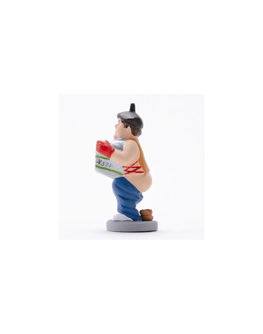 Hochwertige Caganer-Figur – Gewichtheber-Basc – Jetzt kaufen