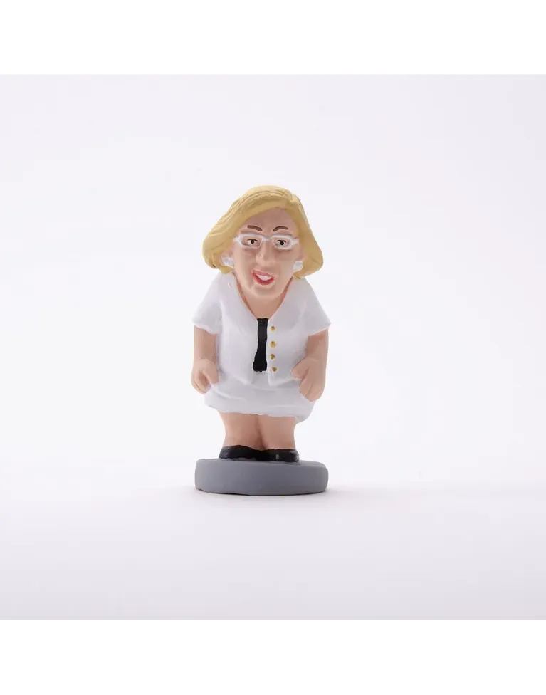 Figura de Caganer Manuela Carmena d&#39;Alta Qualitat - Compra Ara