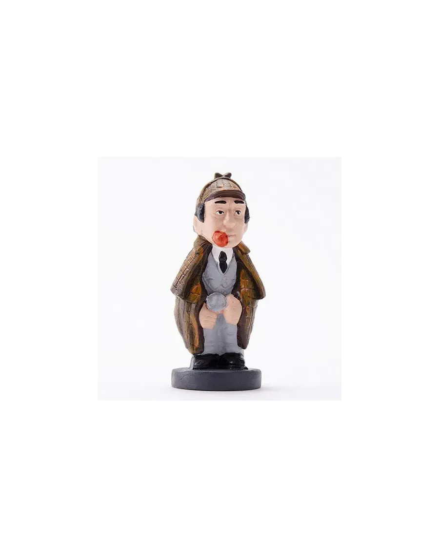 High-Quality Sherlock Holmes Caganer Figurine - Buy Now