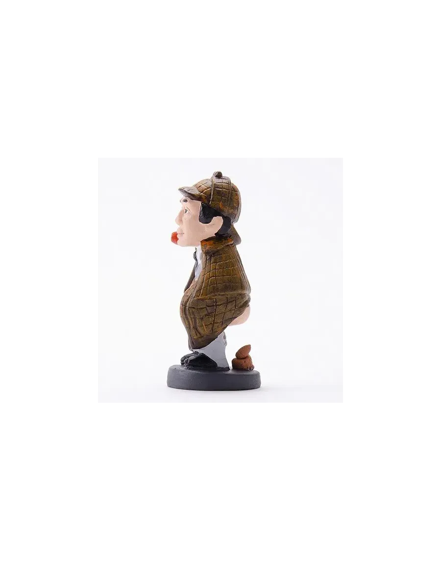 High-Quality Sherlock Holmes Caganer Figurine - Buy Now