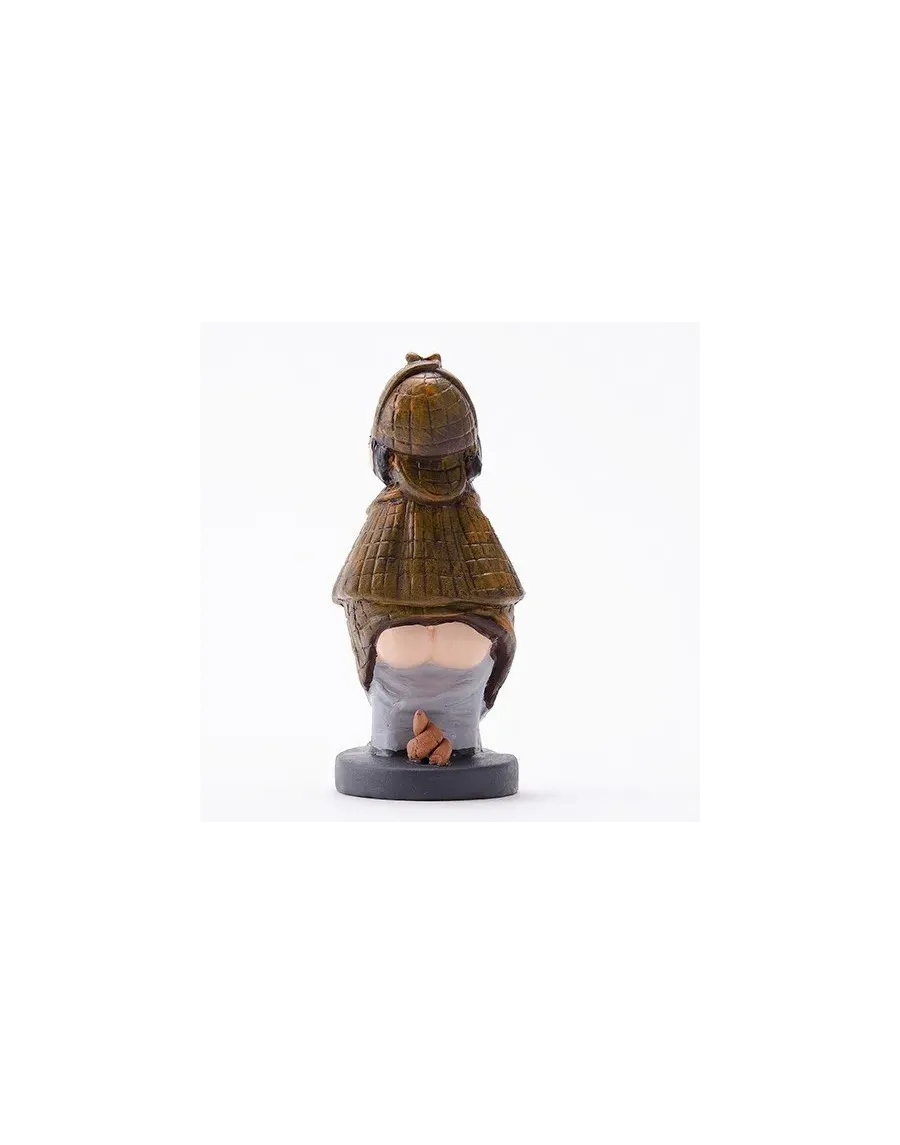 High-Quality Sherlock Holmes Caganer Figurine - Buy Now