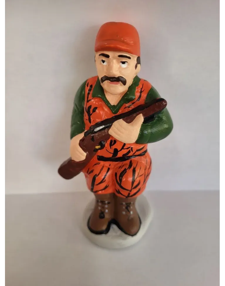 Figura de Caganer Cazador de Alta Calidad - Compra Ahora