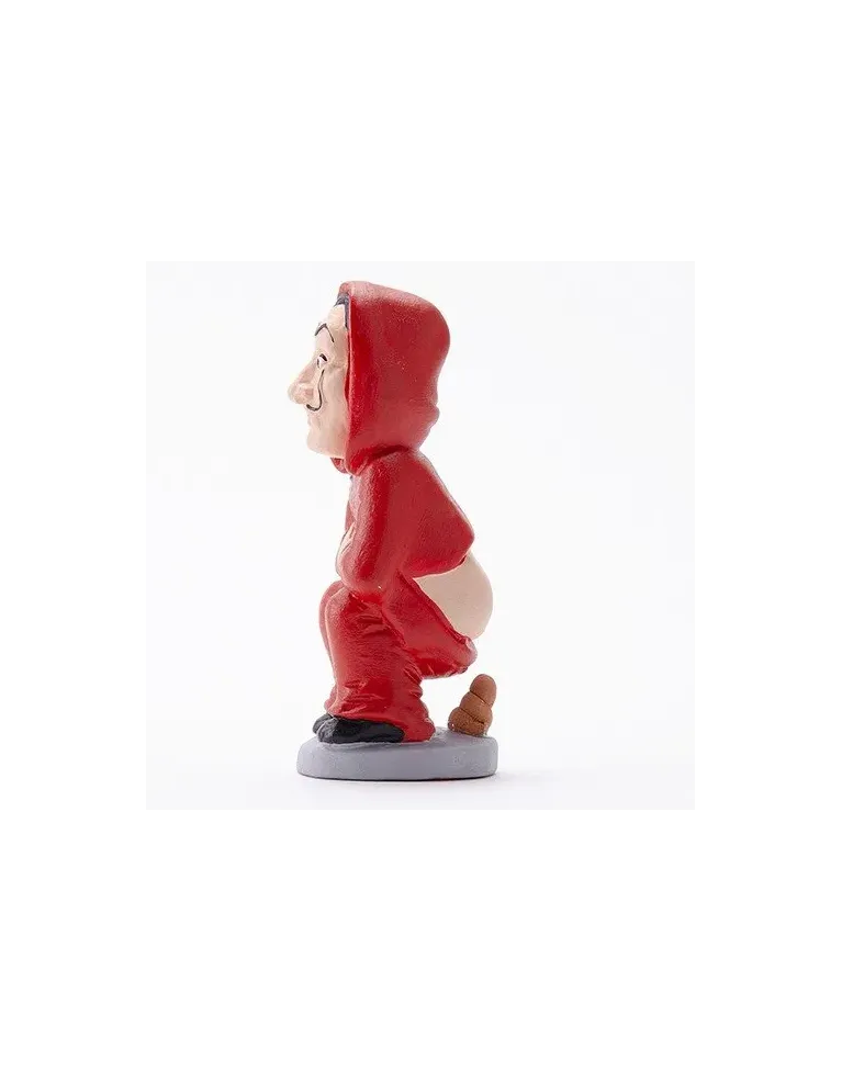High-Quality Money Heist Caganer Figure - Buy Now