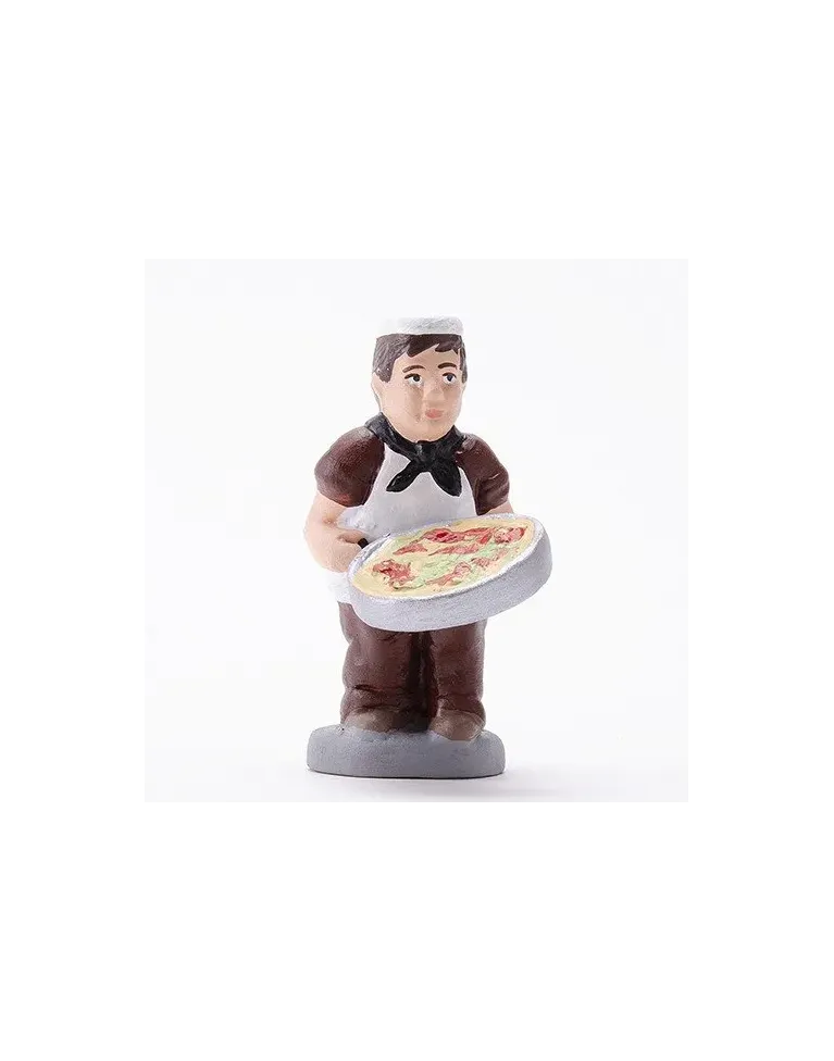 Figura de Caganer Pizzero de Alta Calidad - Compra Ahora