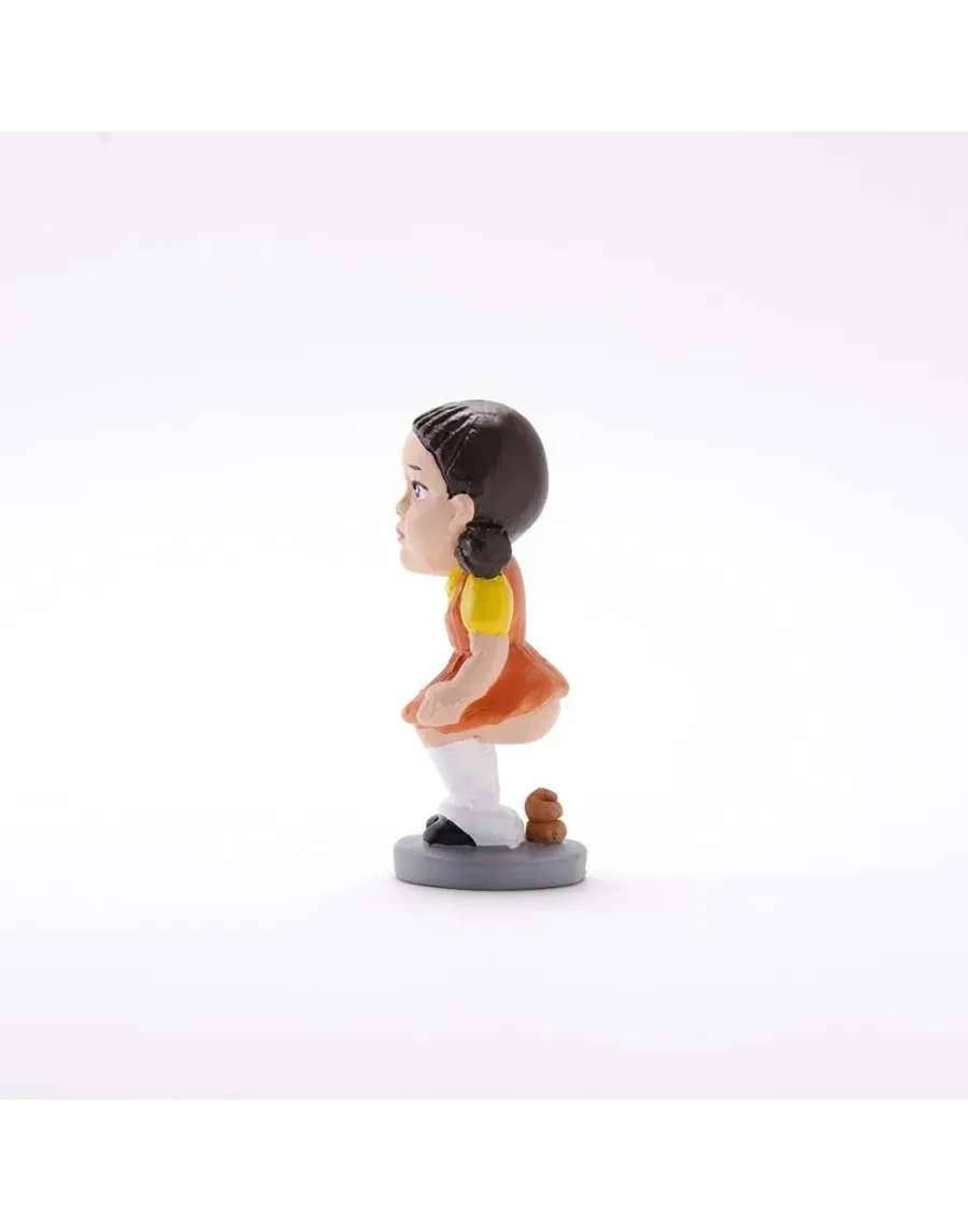 Figurine Caganer - Jeu de calamars - Haute qualité - Achetez maintenant