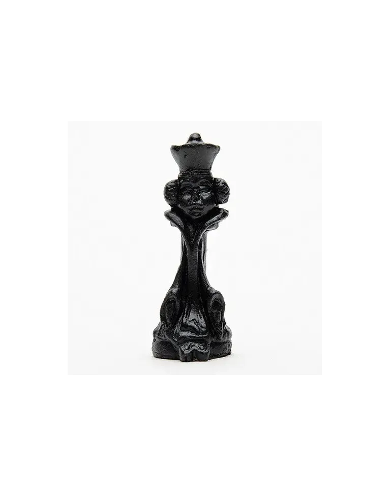 Hochwertige Schachfigur der schwarzen Dame von Caganer – Jetzt kaufen