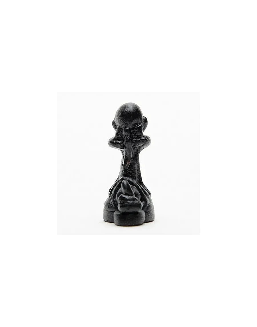 Figura de Caganer Peón Negro Ajedrez de Alta Calidad - Compra Ahora