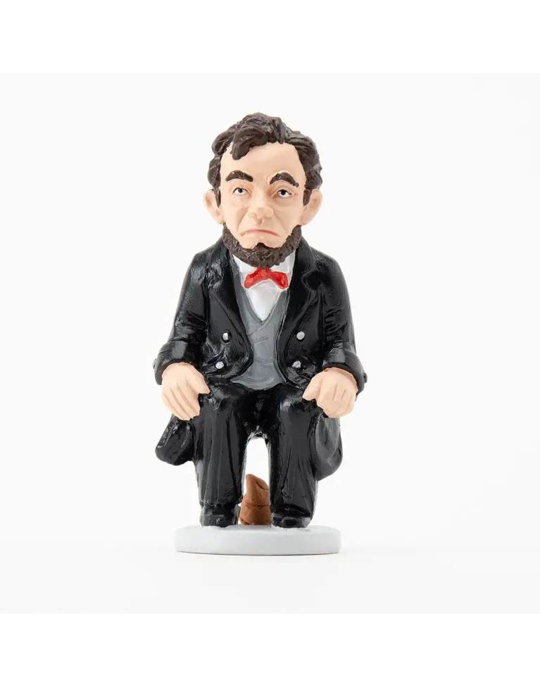 Figurine Abraham Lincoln Caganer de haute qualité - Achetez maintenant