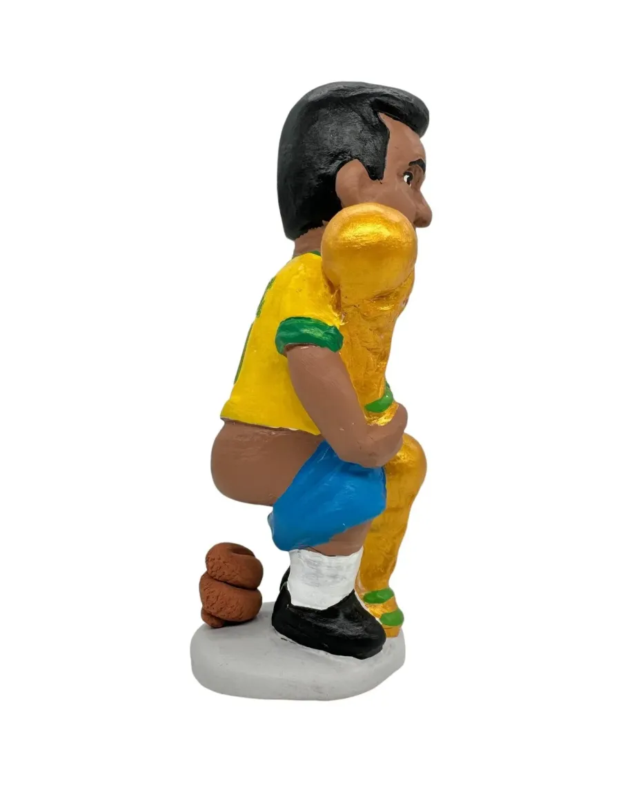 Figura de Caganer Pelé de Alta Calidad - Compra Ahora
