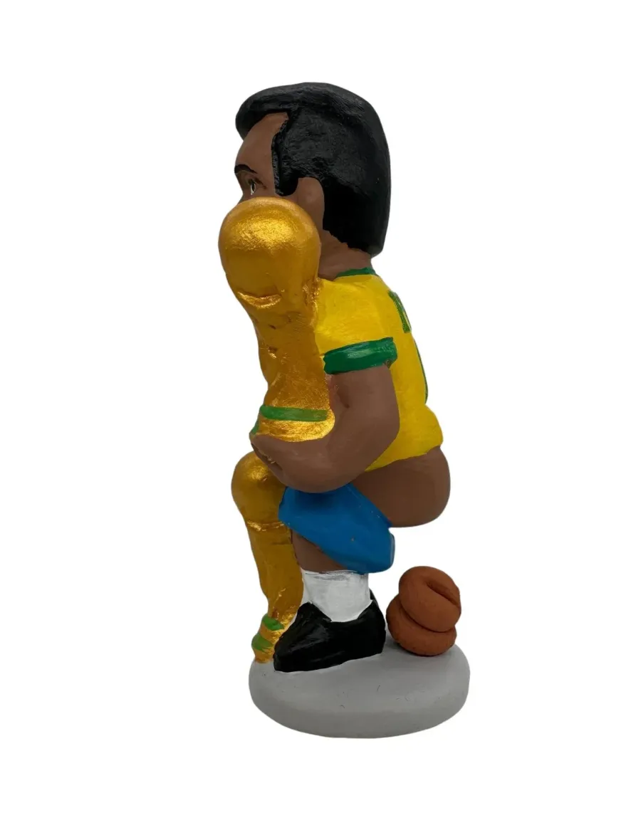 Figura de Caganer Pelé de Alta Calidad - Compra Ahora