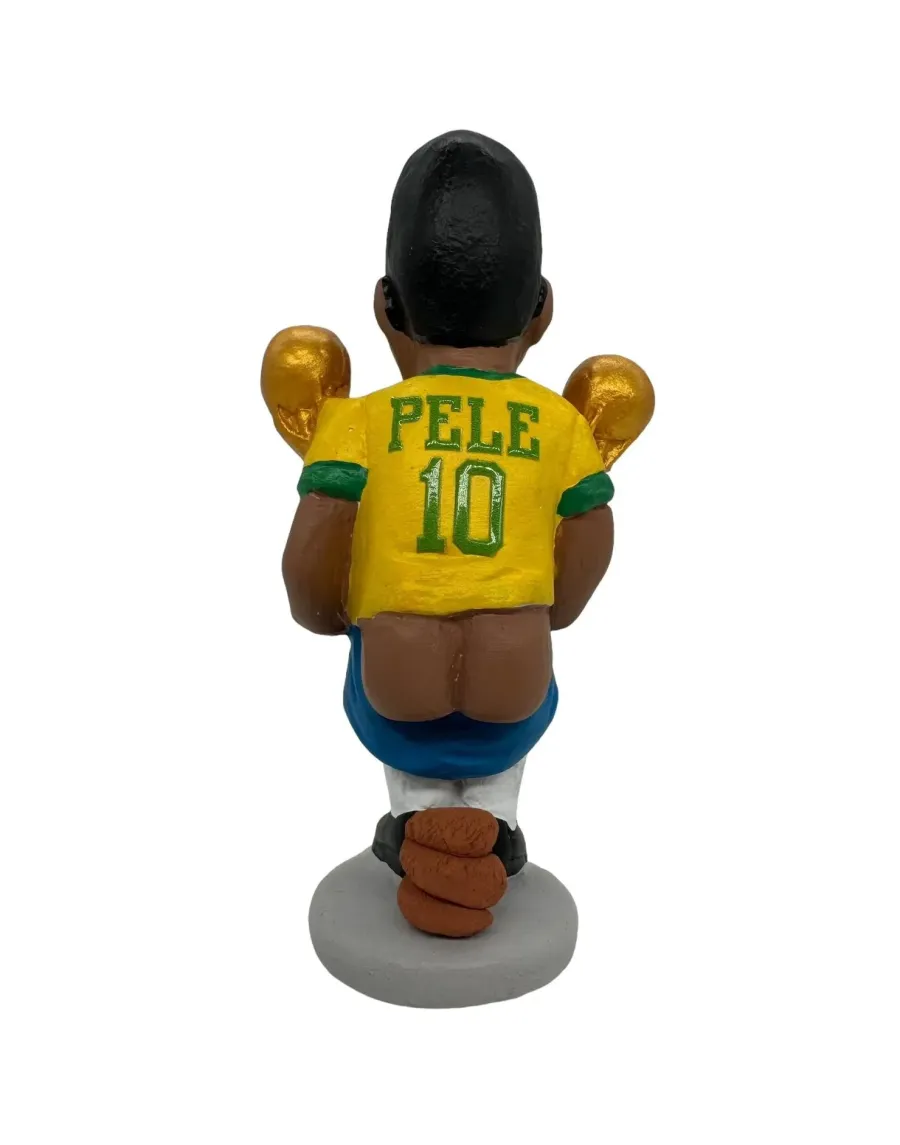 Figura de Caganer Pelé de Alta Calidad - Compra Ahora