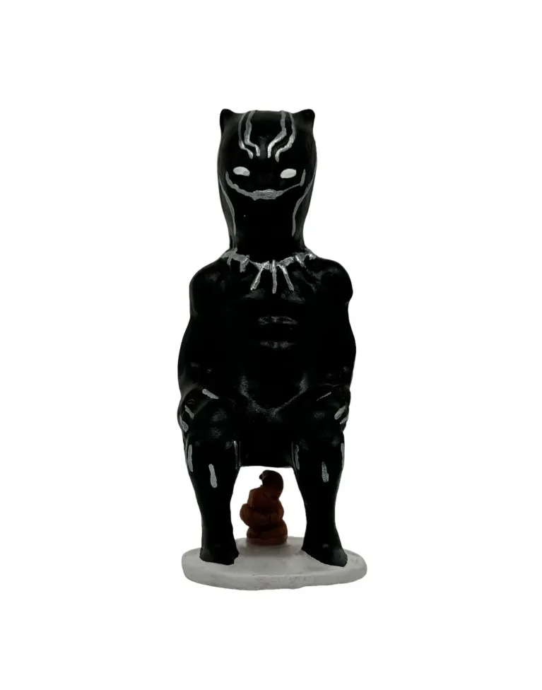 Schwarzer Panther Caganer