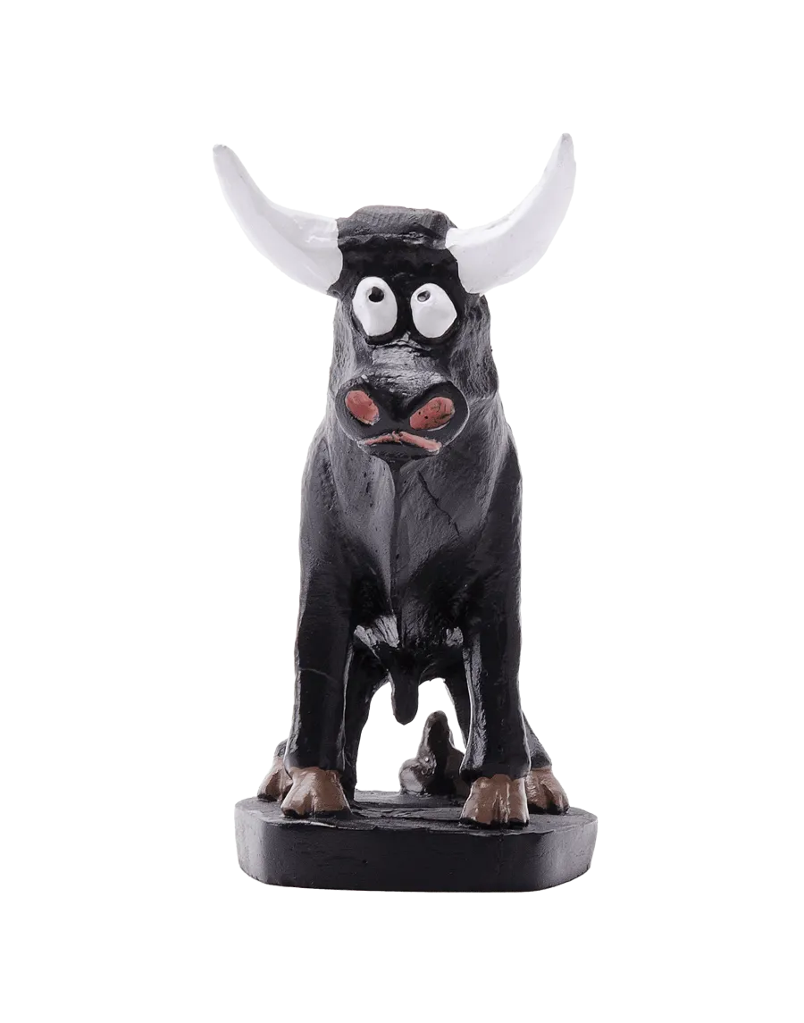 High-Quality Caganer Bull Figure - Buy Now