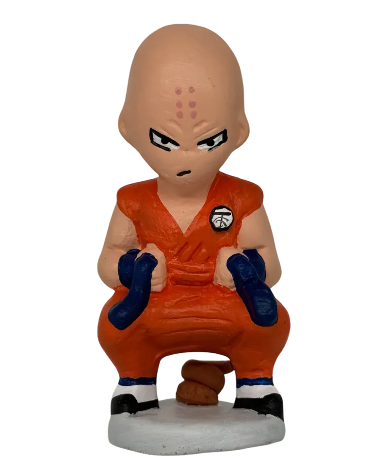 Caganer Krilin de Dragon Ball. ¡Compra ahora!