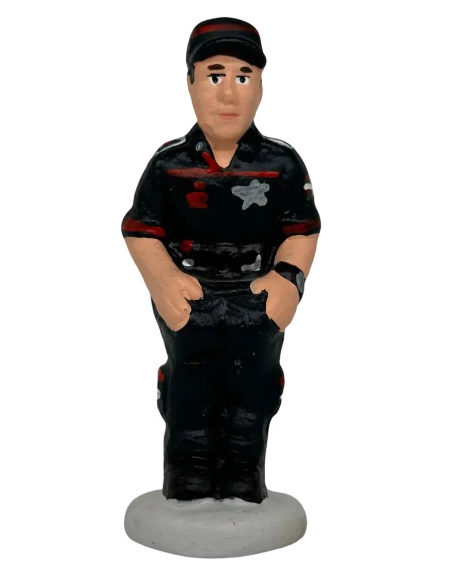 Figura artesanal del Caganer Ertzaintza - ¡Compra el tuyo ahora!