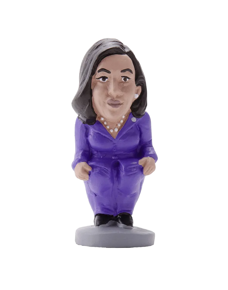 Figura de Caganer Kamala Harris d&#39;Alta Qualitat - Compra Ara