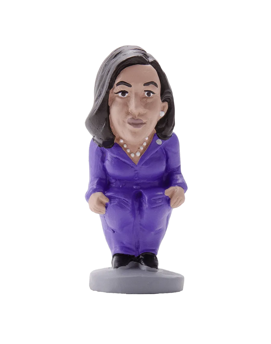 Figura de Caganer Kamala Harris d&#39;Alta Qualitat - Compra Ara