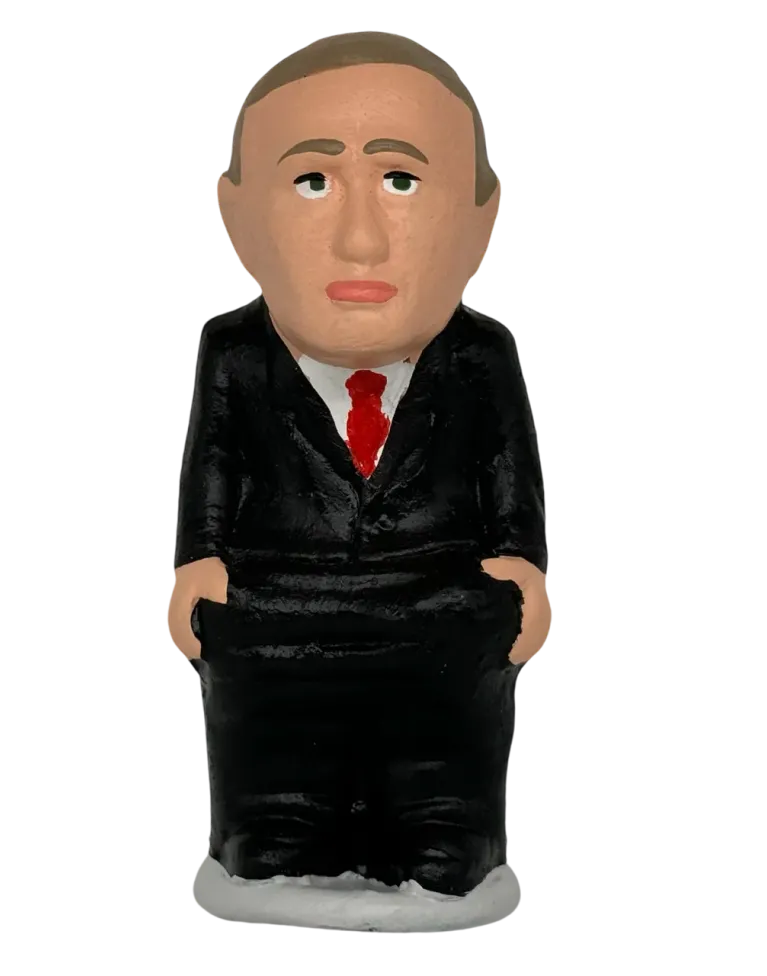 Figura de Caganer Vladimir Putin de Alta Calidad - Compra Ahora