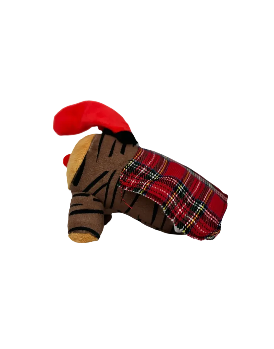 Tió peluche rayas 12cm