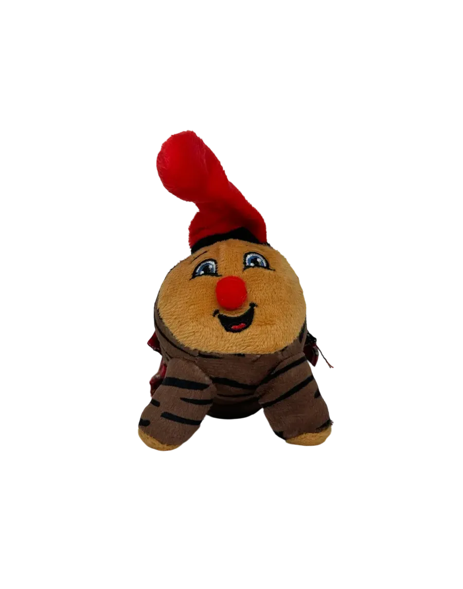 Tió peluche rayas 12cm