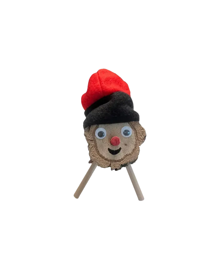 Caganer Tió Fusta de 10 cm de Alta Calidad - Compra Ahora