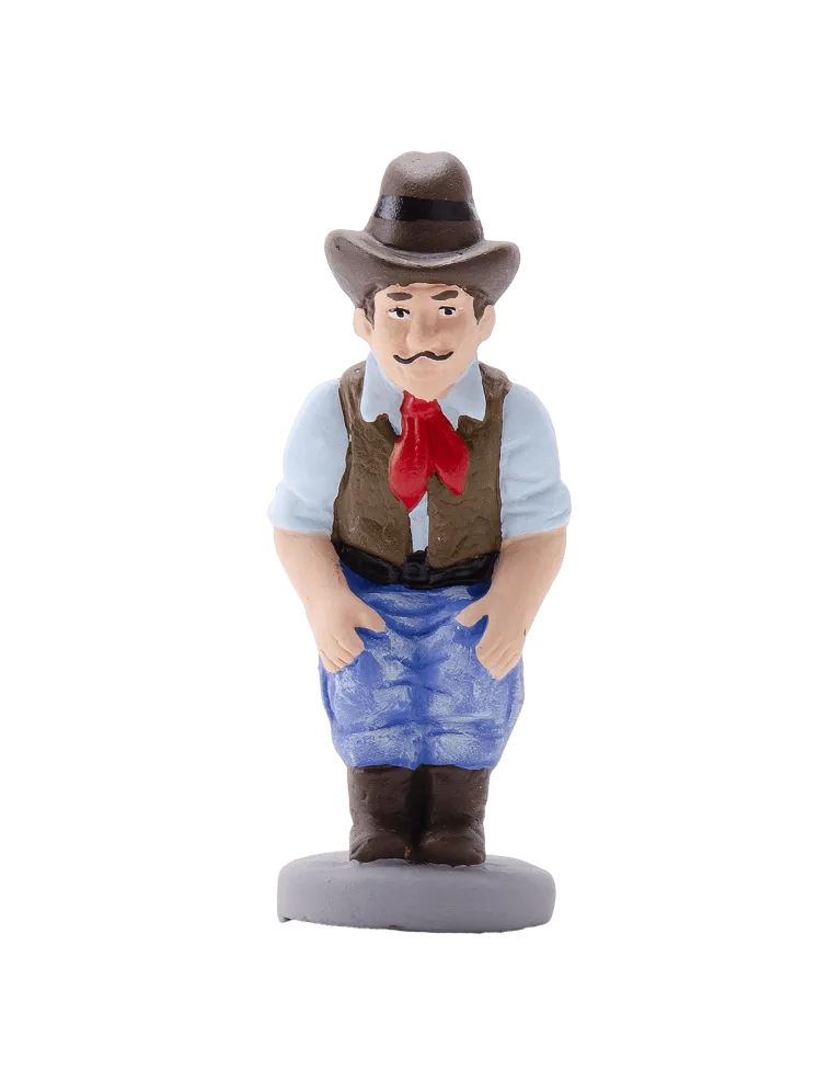 Figura de Caganer Country Noi de Alta Calidad - Compra Ahora