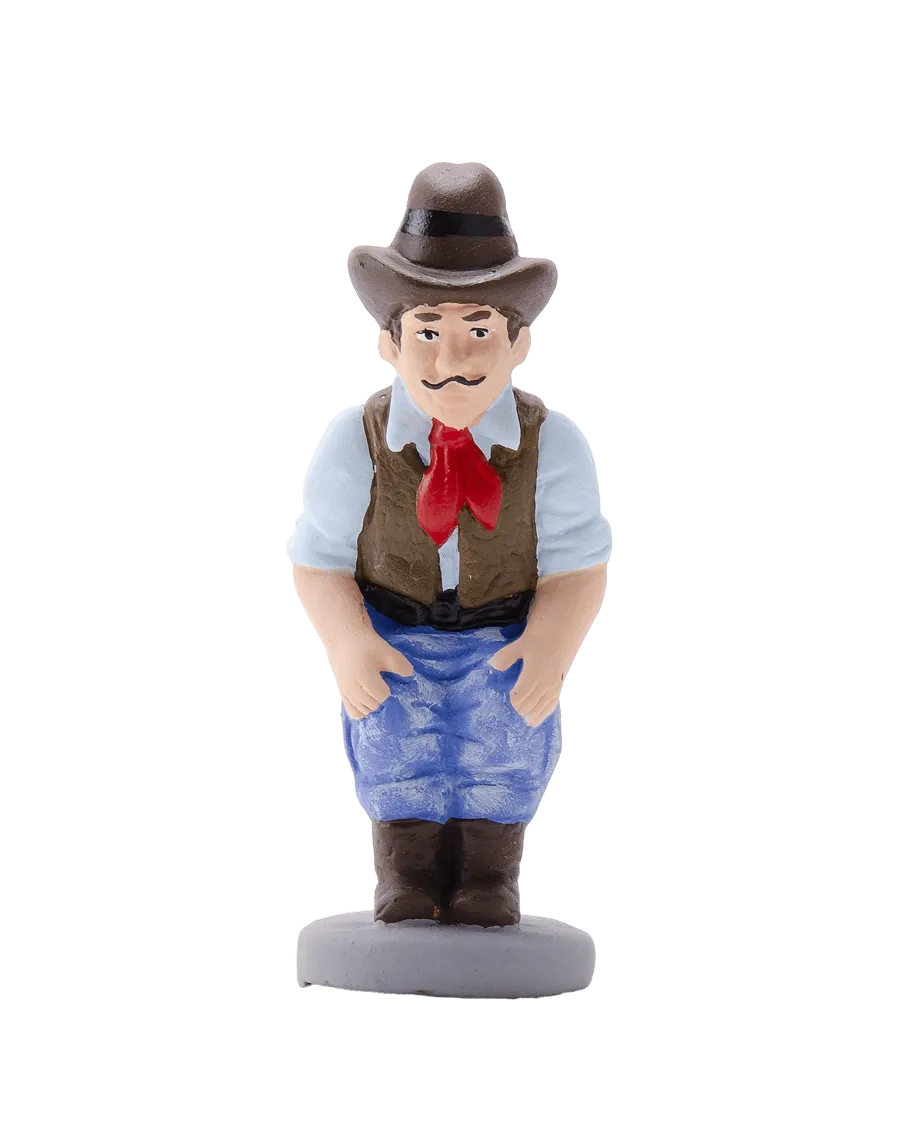 Figura de Caganer Country Noi de Alta Calidad - Compra Ahora