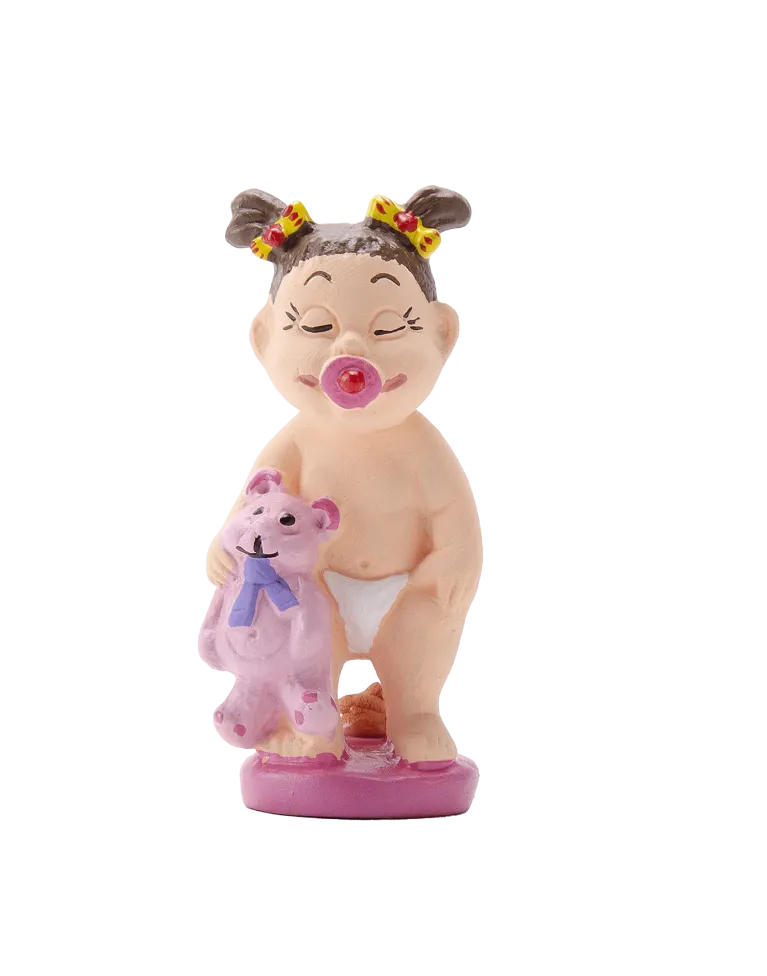 Figura de Caganer Bebé Nena de Alta Calidad - Compra Ahora
