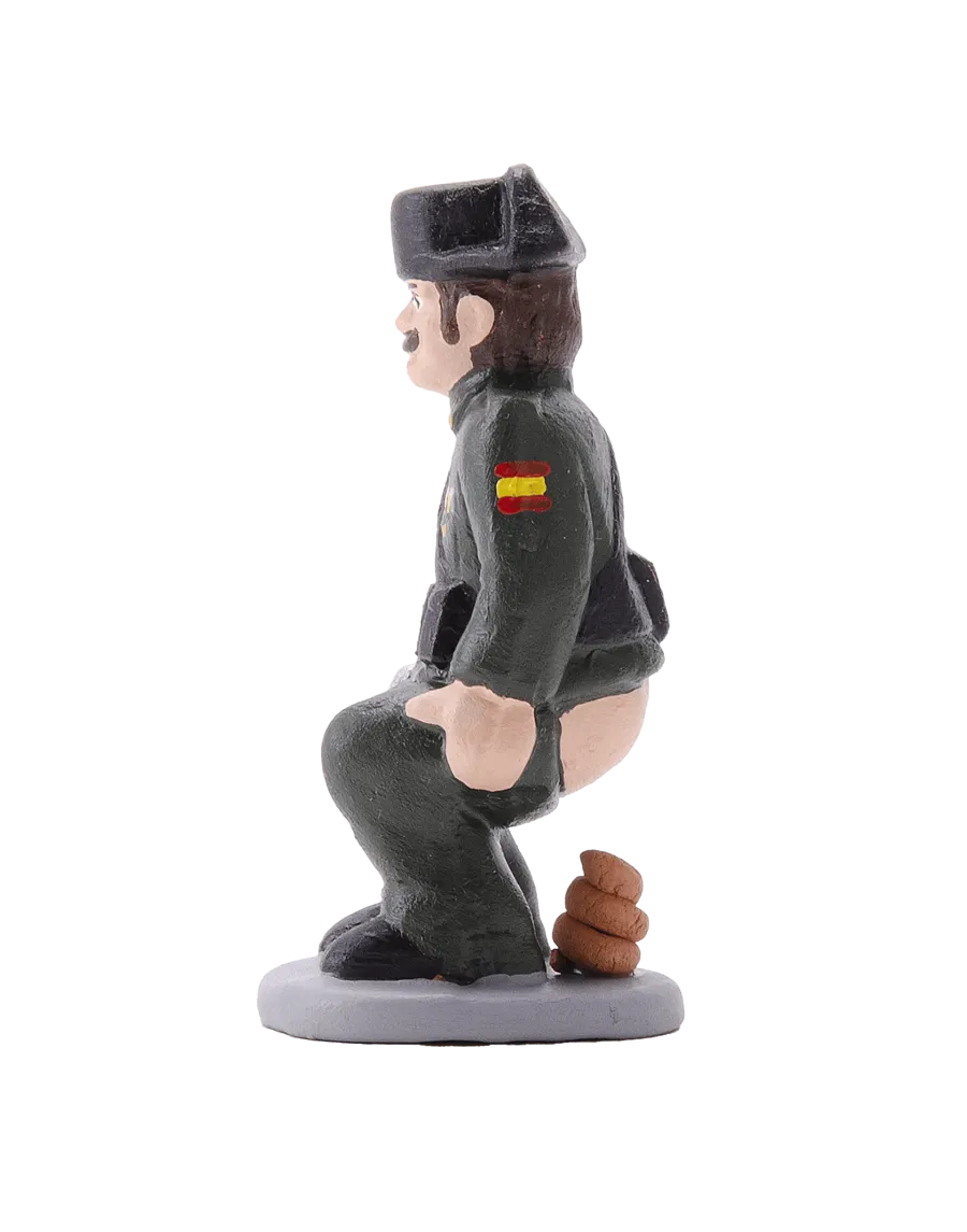 Caganer Guàrdia Civil 9 cm
