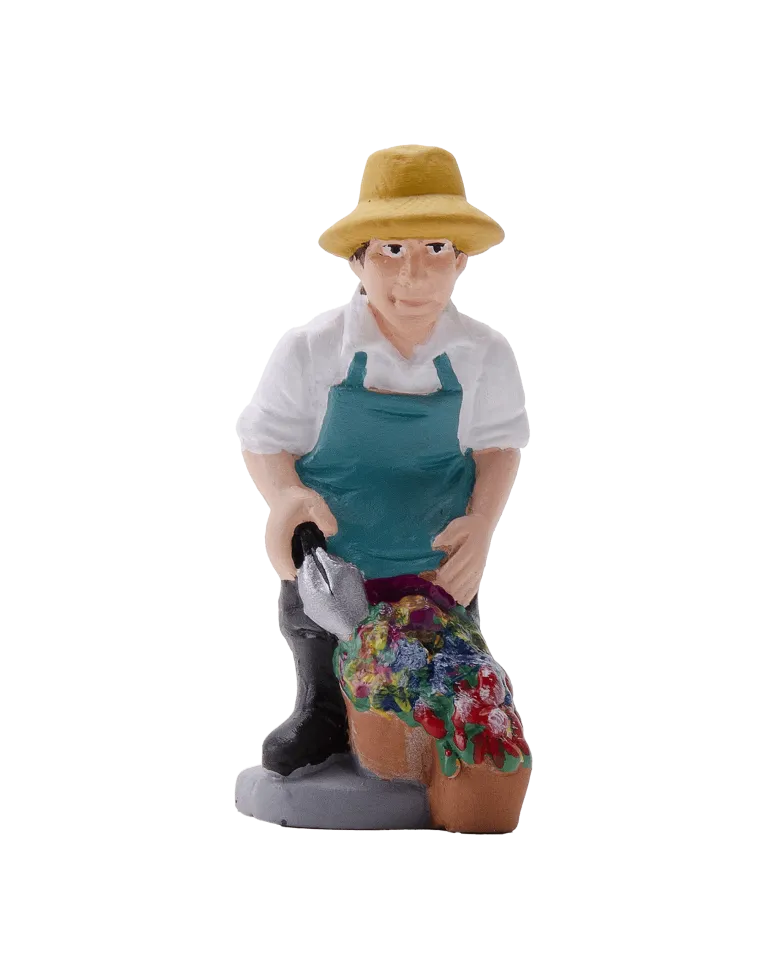 Figura de Caganer Jardinero de Alta Calidad - Compra Ahora