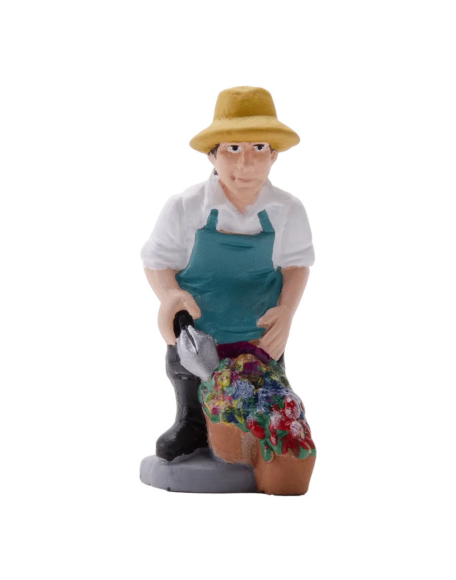 Figura de Caganer Jardinero de Alta Calidad - Compra Ahora