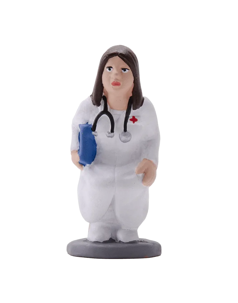 Figura de Caganer Doctora de Alta Calidad - Compra Ahora