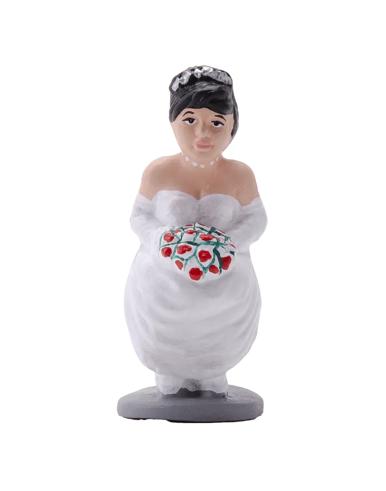 Figura de Caganer Novia de Alta Calidad - Compra Ahora