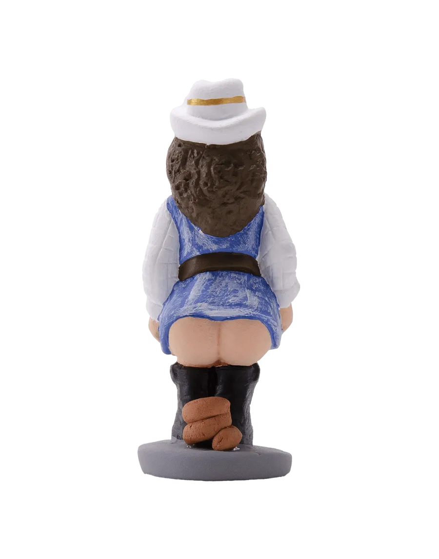 Figura de Caganer Country Chica de Alta Calidad - Compra Ahora