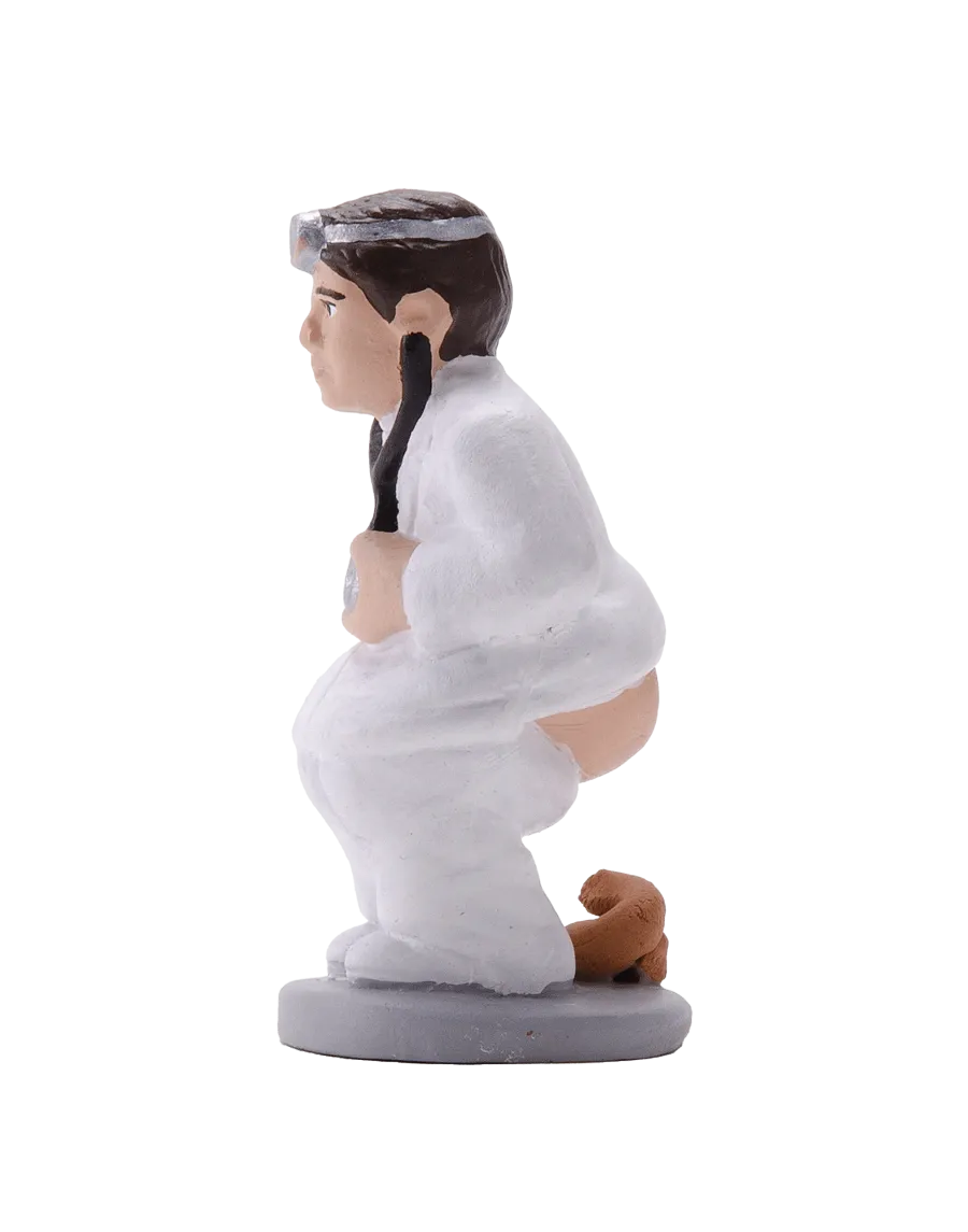 Figura de Caganer Médico de Alta Calidad - Compra Ahora