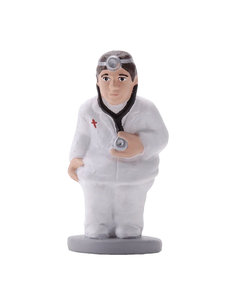 Figura de Caganer Médico de Alta Calidad - Compra Ahora