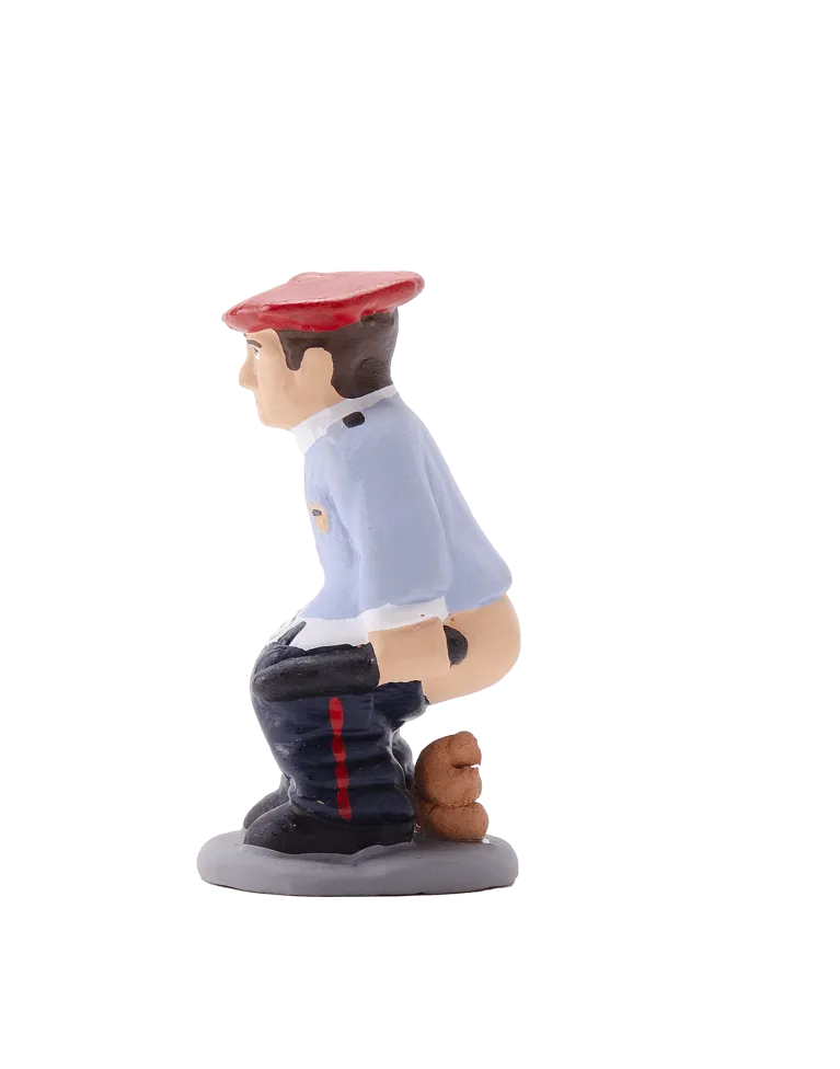 Figura de Caganer Ertzaintza de Alta Calidad - Compra Ahora