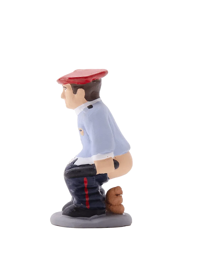 Figura de Caganer Ertzaintza de Alta Calidad - Compra Ahora