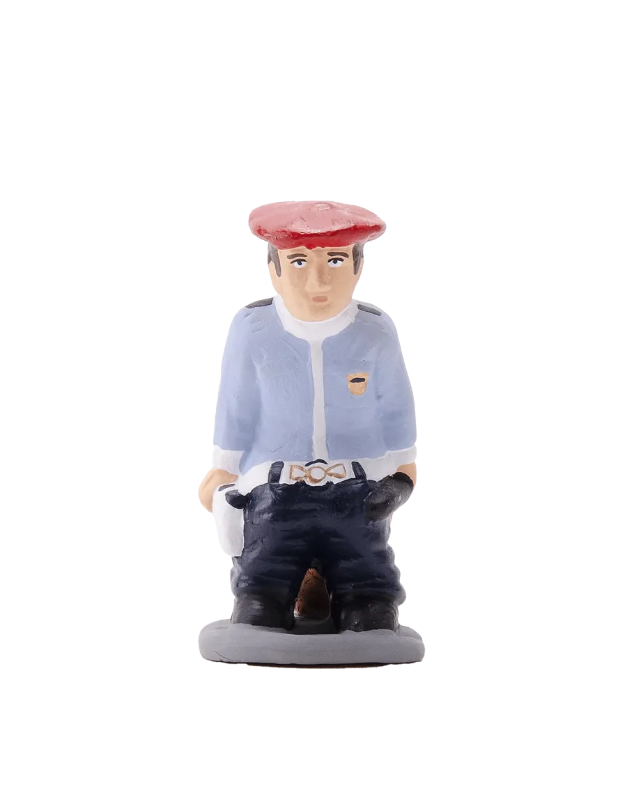 Figura de Caganer Ertzaintza de Alta Calidad - Compra Ahora