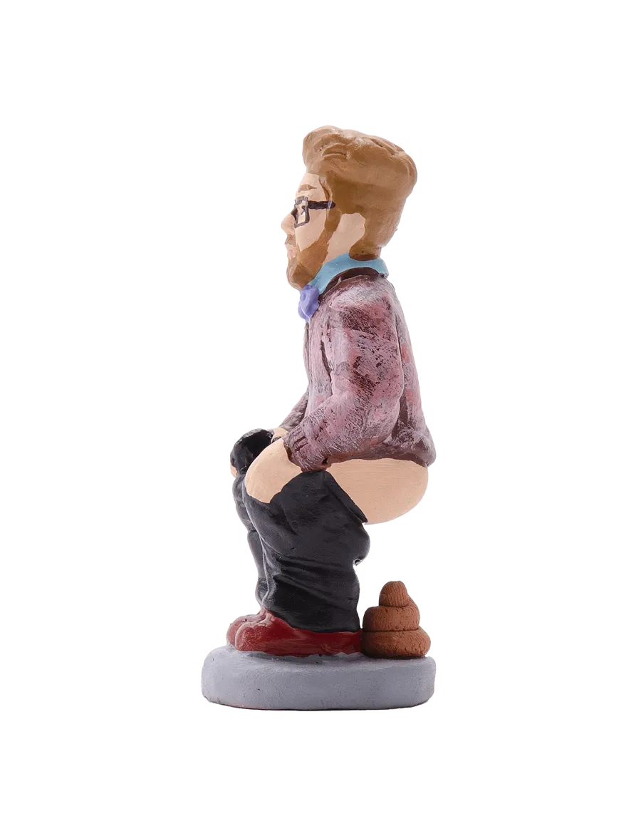Figura de Caganer Hipster de Alta Calidad - Compra Ahora