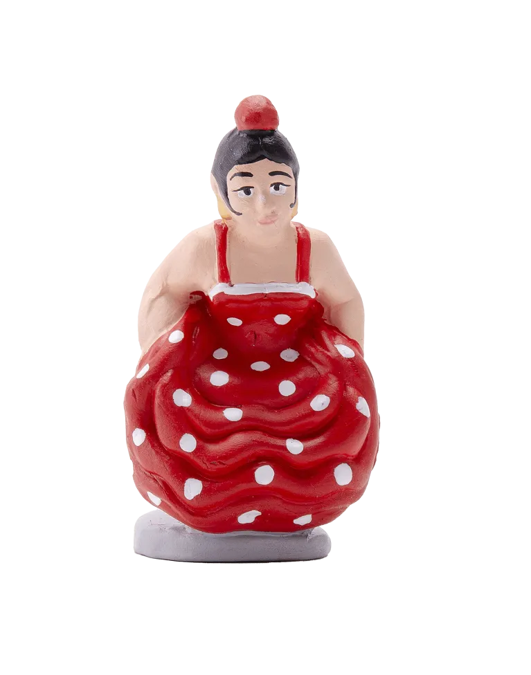 Figura de Caganer Flamenca de Alta Calidad - Compra Ahora